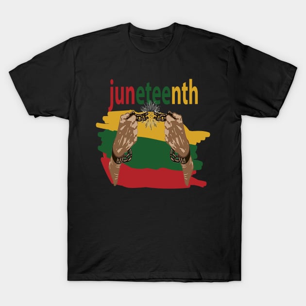 juneteenth T-Shirt by sineyas